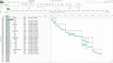 how to use ms project plan