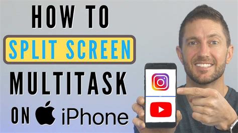 how to use multiple apps at once on iphone