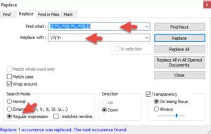 how to use notepad ++ to format sql