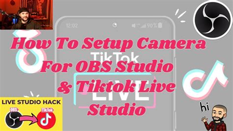 how to use obs and tiktok studio at the same time