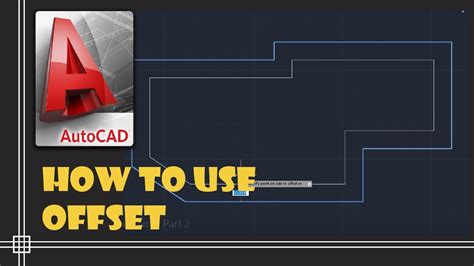 how to use offset in autocad 2020