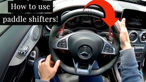 how to use paddle shifters on an automatic car