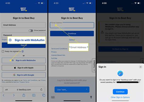 how to use passkey on iphone