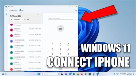 how to use phone link app in windows 11