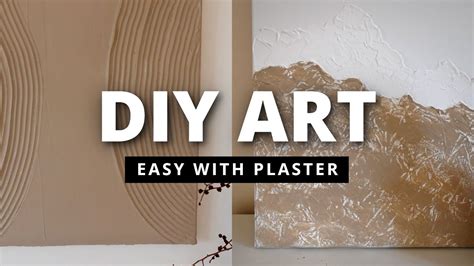 how to use plaster to make art