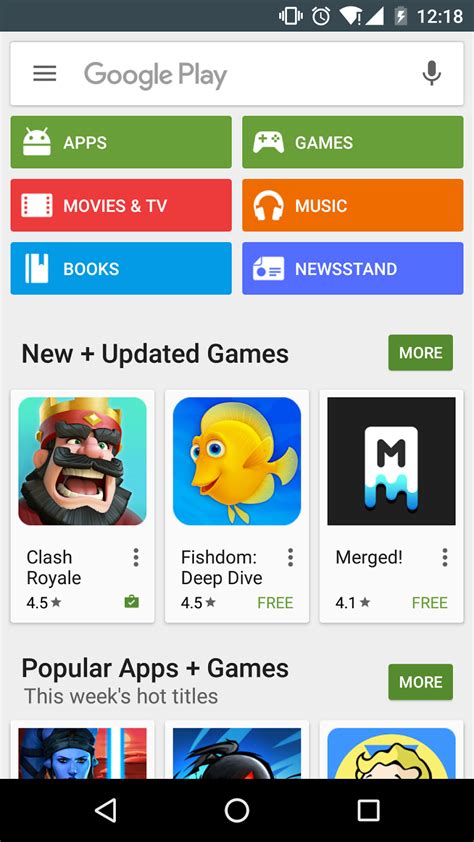 how to use play store on android