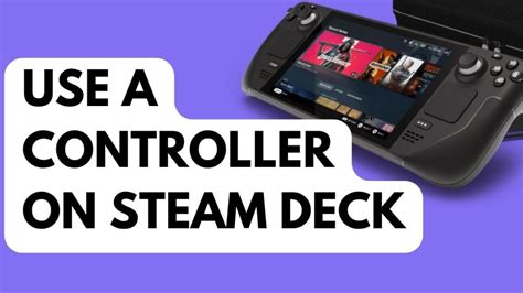how to use playstation controller on steam deck