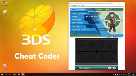 how to use pokemon cheat codes on emulator