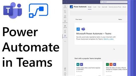 how to use power automate in microsoft teams