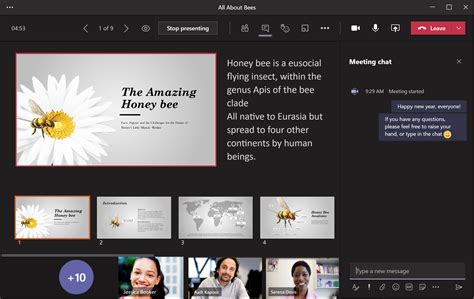 how to use presenter view on teams with one monitor