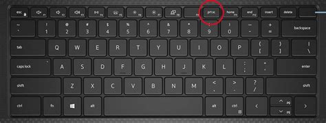 how to use print screen button on dell keyboard