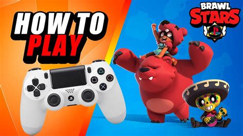 how to use ps4 controller on brawl stars