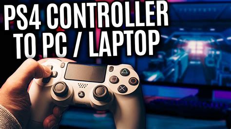 how to use ps4 controller on pc bluetooth
