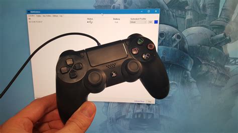 how to use ps4 controller on pc wired