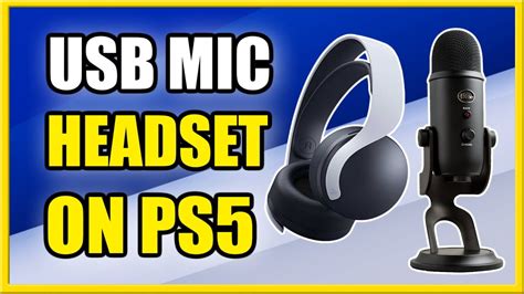 how to use ps5 mic with headset