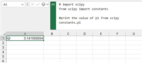 how to use python code in excel