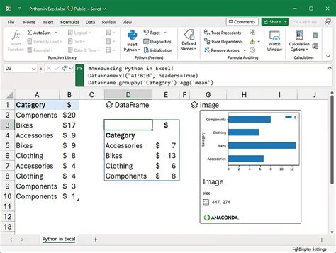 how to use python in excel on mac