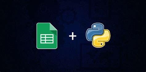 how to use python in google spreadsheets