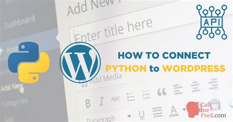 how to use python in wordpress