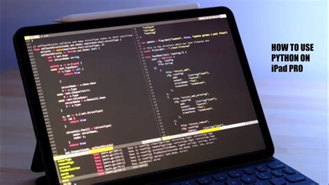 how to use python on ipad for free