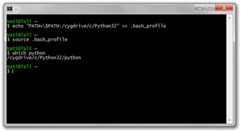 how to use python terminal windows