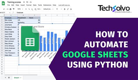 how to use python to automate google sheets