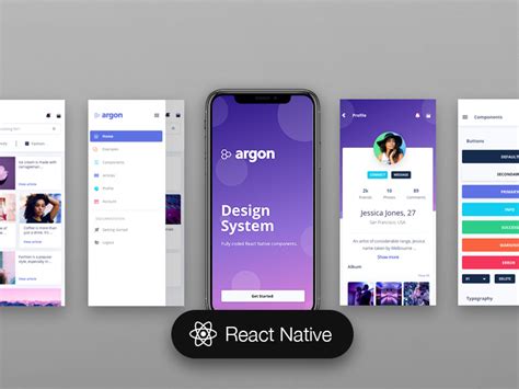 how to use react native template