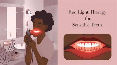 how to use red light therapy for teeth