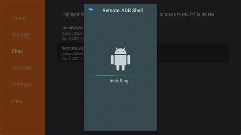 how to use remote adb shell on firestick