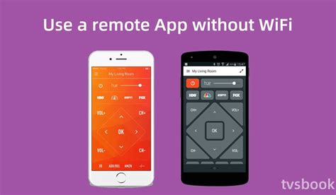 how to use remote app without wifi