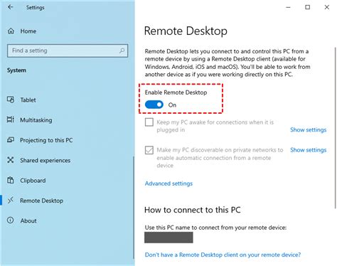 how to use remote desktop on ios