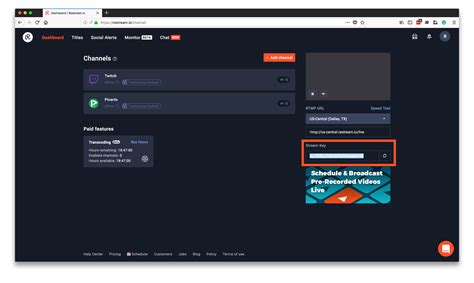 how to use restream with streamlabs