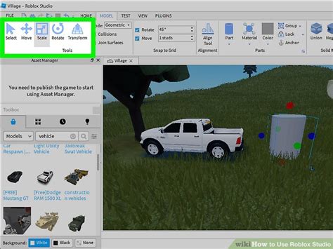 how to use roblox studio on ps4