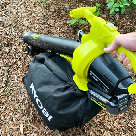how to use ryobi leaf mulcher
