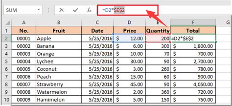 how to use same cell in excel formula