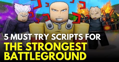 how to use scripts in roblox mobile the strongest battlegrounds