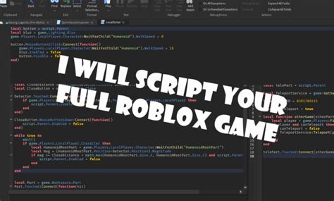 how to use scripts in your own game roblox