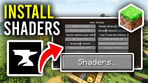how to use shaders in minecraft java curseforge