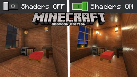how to use shaders on bedrock