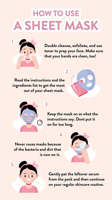 how to use sheet mask in skincare routine