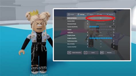 how to use shift lock on roblox pc mm2