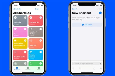 how to use shortcuts on iphone