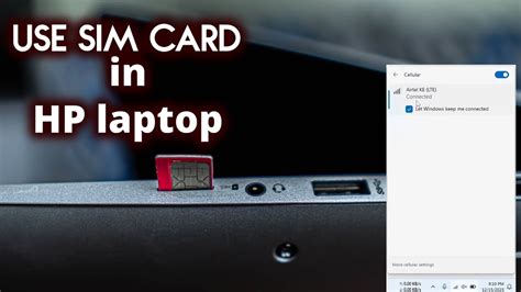 how to use sim card reader in laptop