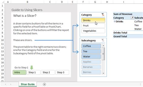 how to use slicer in excel 2010