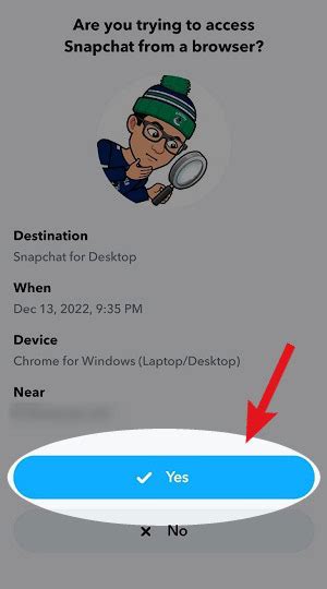 how to use snapchat web on android