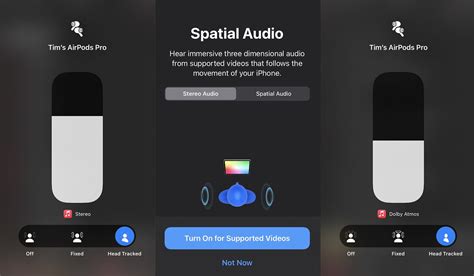 how to use spatial audio on iphone
