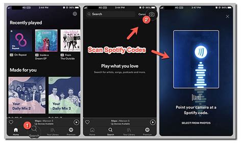 how to use spotify code reader
