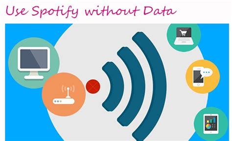 how to use spotify without data