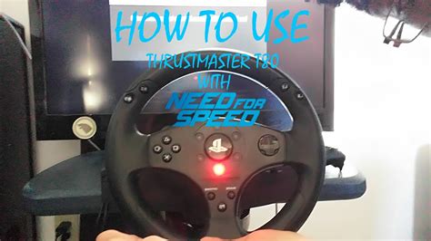 how to use steering wheel on need for speed ps4