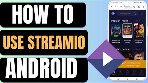 how to use stremio on android reddit